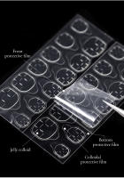 LULAA 10 Hojas De Pegamento Para Uñas Doble Cara Adhesivo Reutilizable Para Uñas Postizas Accesorios De Manicura Herramientas De Uñas - details 3