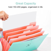 Carpeta De Archivo A4 Multicapa En Colores Azúcar Organizador Grande De Capacidad Estilo Coreano Sencillo Para Oficina Y Material PP - details 7