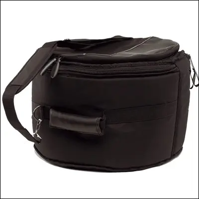 funda timbal acolchado 33 mm. (48x25 cm.) negro - 1