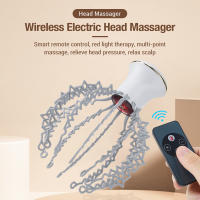 Masajeador De Cabeza Eléctrico En Forma De Octopus Con 12 Uñas Recargable Por USB Para Aliviar La Fatiga Y Mejorar La Circulación Sanguínea Masajeador De Cabello Hailicare - details 0