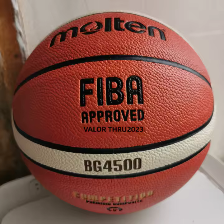Baloncesto Composite BG4500 BG5000 GG7X Serie Aprobado FIBA Tamaño 7 6 5 Para Interior Y Exterior Molten Origen China - 1