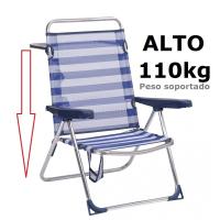 Silla Plegable de Playa de Aluminio CM - Ligera y Resistente - details 0