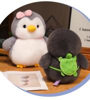 Peluche De Pingüino Suave Y Graso Juguete De Pareja Adorable Peluche De Peluche De Pingüino Para Decoración Del Hogar Regalo De Cumpleaños - details 6