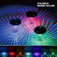 Luz Flotante Solar Para Piscina Cambio De Color RGB Impermeable Bola Flotante Colgable Decoración De Jardín Y Fiesta - details 2