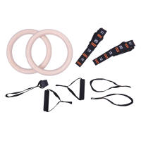 Juego De Anillos De Gimnasia Para Fitness Interior Anillos Deportivos De Arce Conjunto De Ejercicios Domésticos Para Hombres - details 6