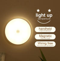 Lámpara Nocturna Inteligente LED Recargable Por USB Iluminación Automática De Emergencia Para Cabecera Armario Hogar Luz Sensor De Movimiento - details 4