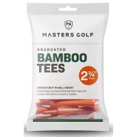 MASTER - Tees Graduados de Bambú - Bolsa de 2" 3/4 - 70 mm - (20 unidades) Color Naranja - details 0
