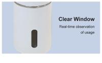 Dispensador De Jabón Espeso Automático 300ML Blanco Máquina Inteligente De Espuma Con Sensor Infrarrojo Para Uso Doméstico Y Mano - details 10