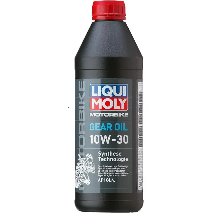 LIQUI MOLY Motorbike Gear Oil 10W-30 | 1 L | Aceite de engranaje de motocicleta | 3087 - 1