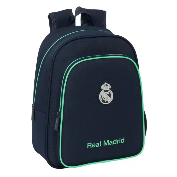 Mochila infantil adaptable carro real madrid 2ª equip 25/26 SAFTA - 1