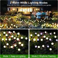 10 Luces Solares Para Jardín Con Diseño De Mariposa Impermeables Para Exterior Patio Camino Decoración Navideña Lámpara Solar Para Césped - details 6