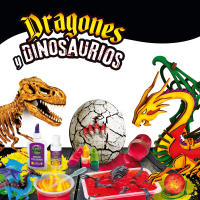 Juego Lisciani Crazy Science Laboratorio científico de dragones y dinosaurios para niños. Regalos y juguetes de ciencia infantiles +7 años - details 1