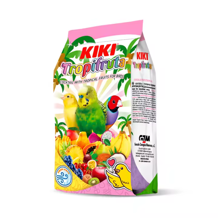 Kiki Tropifruta - Cocktail de Frutas para Pajaros - 1