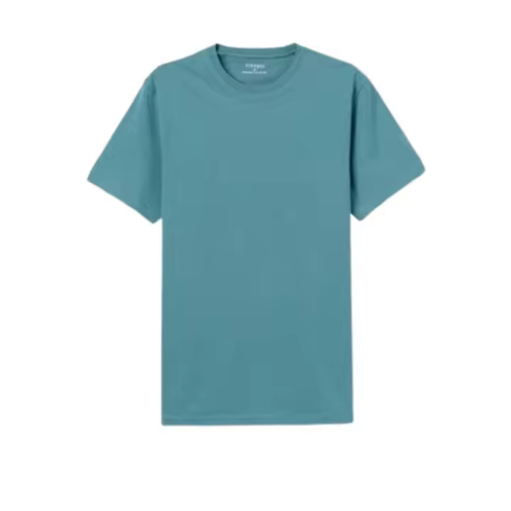 Tiffosi - Camiseta para Hombre - Manga Corta - Cuello Redondo - Azul Claro - 1