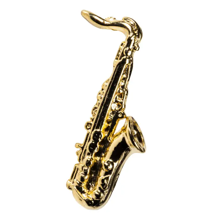 MINI PINS-Saxofon Tenor (350061) Color Gold 18K - 1