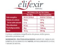 Elifexir Vientre Plano Plus - Comprimidos Masticables para Favorecer el Tránsito Intestinal, Favorece la Microflora, Con Fructooligosacáridos y Xilitol - 32 Cápsulas - details 2