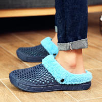 YRZL Pantuflas De Invierno Para Hombres Y Mujeres Zapatos Casuales No Friccionantes De Algodón Antideslizantes Para El Interior Del Hogar - details 14