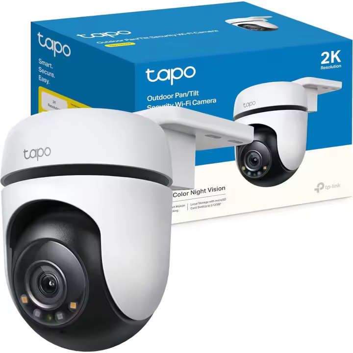 Tp - Link Cámara de Vigilancia Wi-Fi para Exteriores Tp-Link Tapo C510W 2K Visión Nocturna 360° IP65 - 1