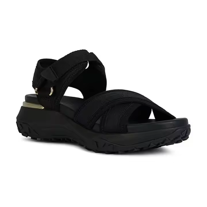 Calzado mujer Sandalias Geox Sandalias Sorapis + Grip Negro - 1
