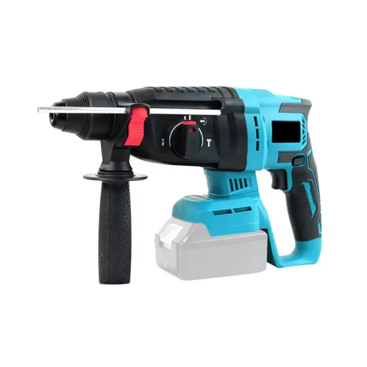 taladro rotativo inalámbrico sin escobillas, 2000W, 10600IPM, martillo eléctrico recargable, taladro de impacto para batería Makita - 1