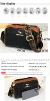 Bolso De Hombro Para Mujer De Lujo De Diseñador Famoso Bolso Bandolera Moda Cuadros Trendy Material PU Con Cierre De Cremallera - details 2