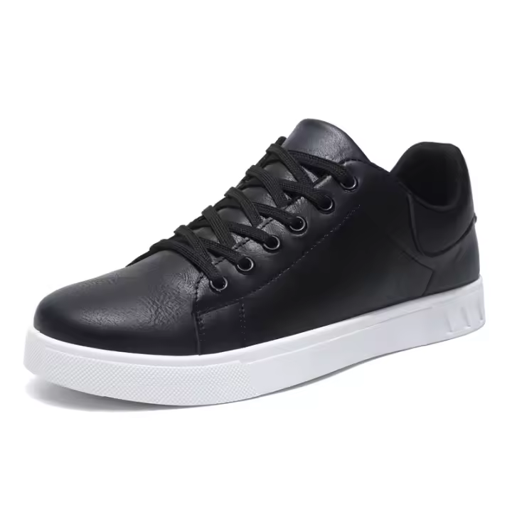 Zapatos Casuales De Cuero Para Hombre Diseño Moda Mocasines Marrones Comodidad Al Aire Libre Plano Antideslizante Zapatos De Patinaje Para Hombre - 1
