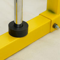 ALLINLIFE Jaula Musculacion Ajustable,Jaula de Potencia Multifuncional,Jaula de Sentadillas con Barra de Dominadas, Estación de Dips y Remo,Multipower Maquina Gym Gimnasio en Casa para Entrenamiento - details 7