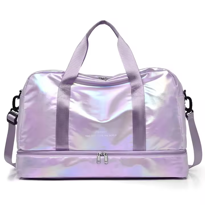 Bolso de Viaje para Mujer AOTTLA Bolso de Mano de Gran Capacidad Bolso de Hombro Casual Bolso de Deporte de Separación Seco y Húmedo Material de Lining ZMN062 Hecho en Nylon - 1