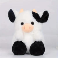 Muñeco De Peluche De 20cm En Forma De Vaca Con Fresa Colorido Juguete De Lacteos Regalo Perfecto Para Cumpleaños Y Navidad Para Niños Decoración De Habitación - details 2