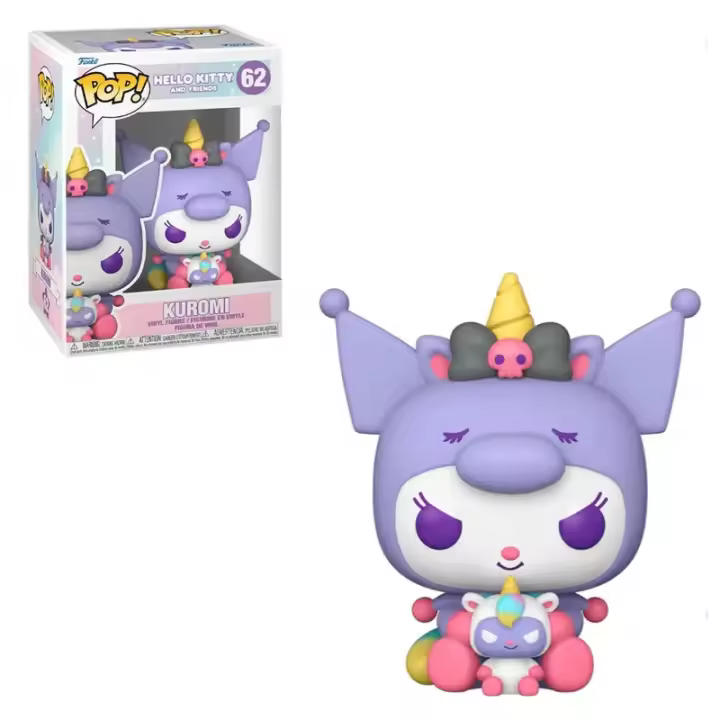 Figura De Acción Sanriod Kawaii Anime Kuromi My Melody Cinnamoroll Hello Kitty Muñeco Modelo Decoración Juguete Para Niños - 1