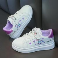 Zapatos Disney Para Niñas Blancos Antideslizantes Con Suela Gruesa StellaLou Tallas 26-37 Cuero PU Transpirables Para Todas Las Estaciones - details 7