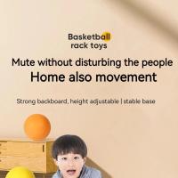 Baloncesto De Esponja Silencioso Para Niños Bola De Bounce Muda Bola Squeezable Baloncesto Silencioso Para Interior - details 0