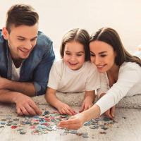 Rompecabezas De 1000 Piezas Con Dibujos De Perros Lindos Para Adultos Juego Familiar Divertido Decoración Del Hogar Juguetes Educativos Para Niños - details 7