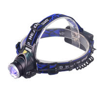 Linterna Frontal Recargable USB Con Sensor UV 395nm Y Luz LED Zoomable Para Caza Pesca Y Camping Resistente Al Agua De 18650 - details 0