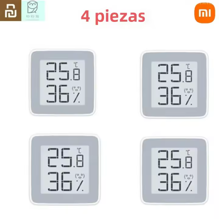 Termómetro Y Higrómetro Digital MiaoMiaoCe De Xiaomi Con Pantalla LCD Precisión Alta E-Link Medidor De Humedad Para Jardín - 1