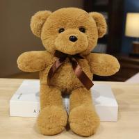 Oso De Peluche Grande 30cm En 16 Estilos Rosa Gris Blanco Suave Muñeco De Peluche Juguetes Para Niños Y Niñas Regalo De Cumpleaños - details 5