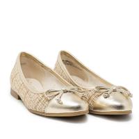 Zapatos casual mujer MARCO TOZZI 2211842453 BAILARINA RALLADA CREAM MULTI - details 0