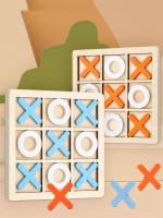Juego De Rompecabezas Para Niños Con Diseño Multicolor De Xo Y Gobang Ornamento Decorativo Para Escritorio Juego De Mesa Con Interacción Padre-Hijo - details 5