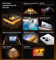Teléfono - realme 14 5G Samtphone, Chipset Snapdragon® 6 Gen 4 5G, Batería Titan de 6000mAh, Sistema de refrigeración biónico, Diseño Mecha, Pantalla AMOLED Esports de 120 Hz, Cámara AI 50MP OIS - details 1