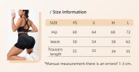 Shorts De Yoga Con Gradiente Para Mujer Cintura Alta Levantamiento De Caderas Y Ajuste Abdominal Deporte Y Fitness Moda Transpirable Y Cómoda - details 1