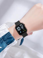 Reloj Electrónico Para Niños Cuadrado Astronauta Deportivo Estilo Casual Pantalla Táctil Sin Resistencia Al Agua Movimiento Digital Material De Cuerda Y Dial Plástico - details 7