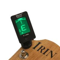 IRIN T-100 Afinador Digital De Guitarra Clip-on Con Pantalla LCD Rotatable Afinador Para Guitarra Bass Ukulele 1/5/10/50Pcs - details 7
