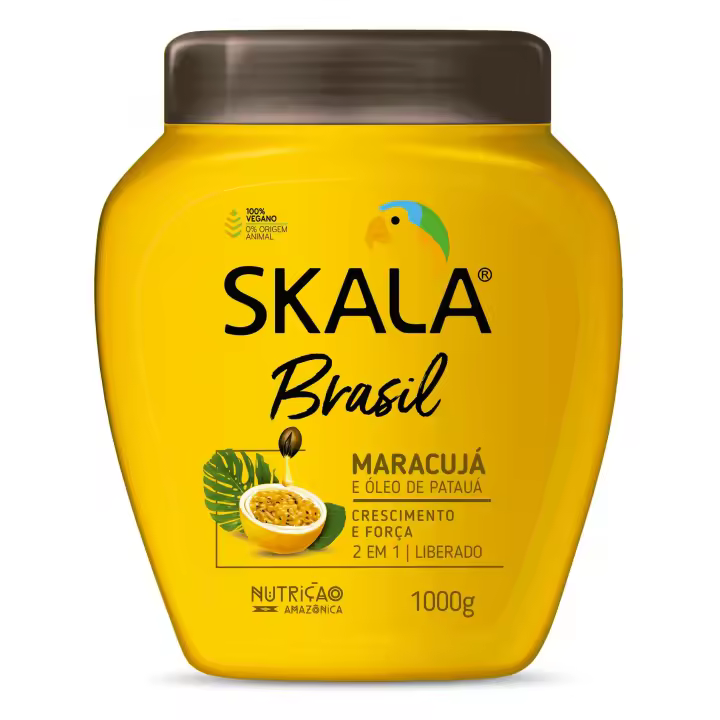 Skala Brazil Maracujá e Óleo de Patauá Crema de Tratamiento 1000g - 1