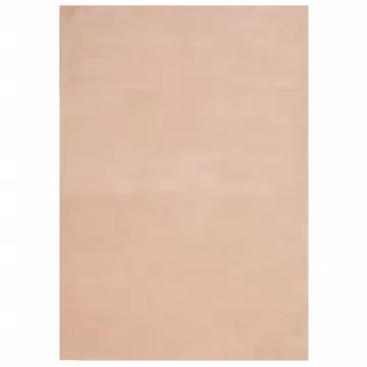 vidaXL Alfombra de pelo corto suave lavable HUARTE 140x200 cm Color Antracita,  Beige,  Crema y mas Alfombras de área  Alfombra de Piso para Sala de Estar Dormitorio Habitación Salón - 1