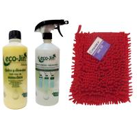 PACK ECOJIN ORIGINAL DE LABONCLER CON DIFUSOR A ELEGIR + PAMEX Manopla Microfibra. Fabricada con microfibra 100% ecológica, esta manopla ofrece una limpieza suave y eficiente para su hogar, vehículo o cualquier otra superficie. ECO JIN LABONCLER - details 5