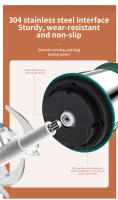 2L Electric Meat Grinder 2 Speeds Stainless Steel Chopper Food Processor Garlic Mud Maker Blender Large Capacity Kitchen Utensils - details 7