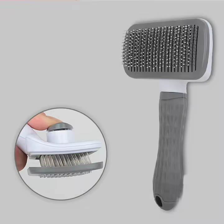 Cepillo Para El Pelo De Los Gatos Cepillo Especial Para Pelusa Auto-limpieza Masajeador De Belleza Para Mascotas Suministros Para Gatos - 1
