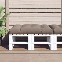 vidaXL Cojín para sofá de palets tela 120x80x12 cm en color Crema/Azul/Negro y más | acolchados duraderos para sofás de jardín terraza exterior - details 6