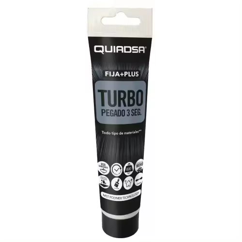 FIJA + PLUS TURBO QUIADSA Blanco. Tubo flexible 60 g - 1