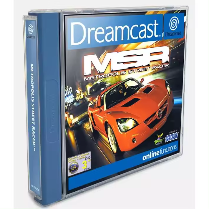 METROPOLIS STREET RACER SEGA DREAMCAST PRECINTADO PAL ESPAÑA - 1